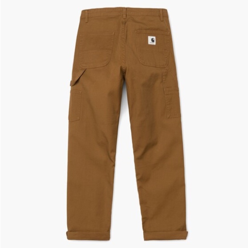 Carhartt Women's Straight Leg Work Pants in Brown